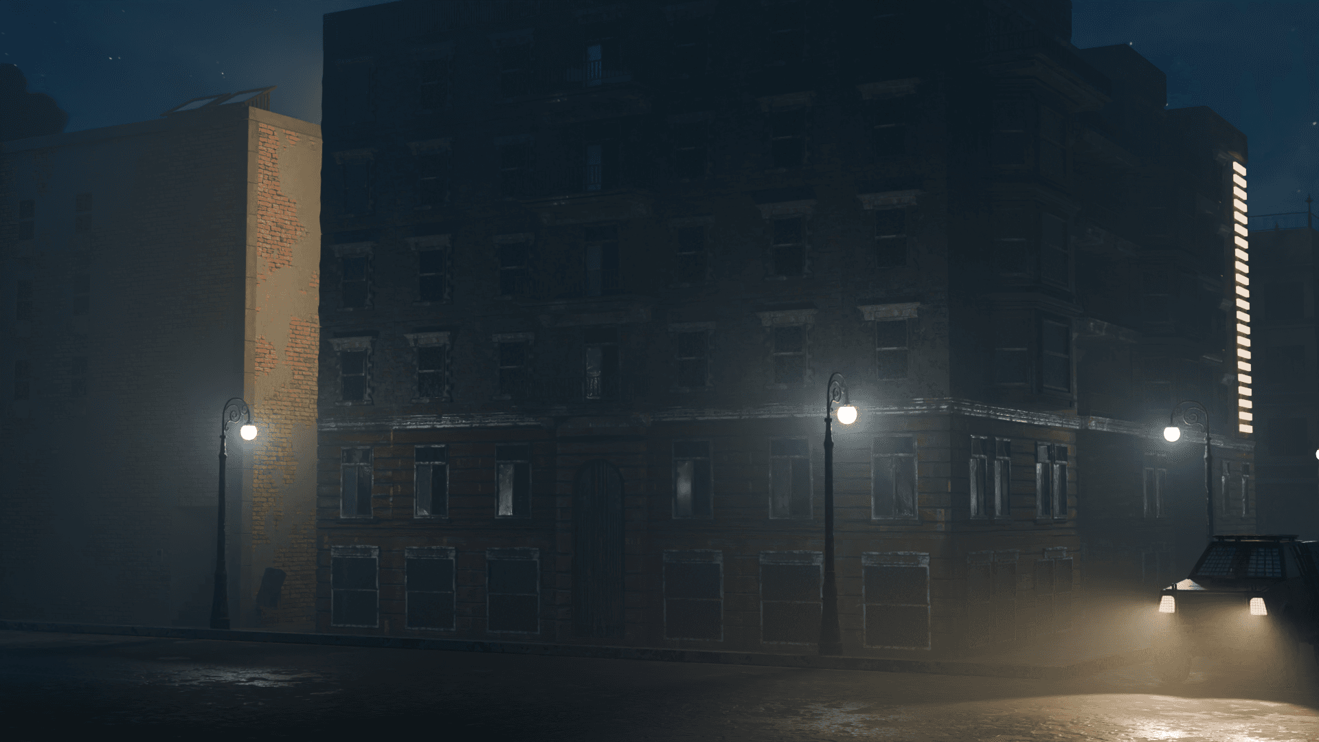 Run down Streets